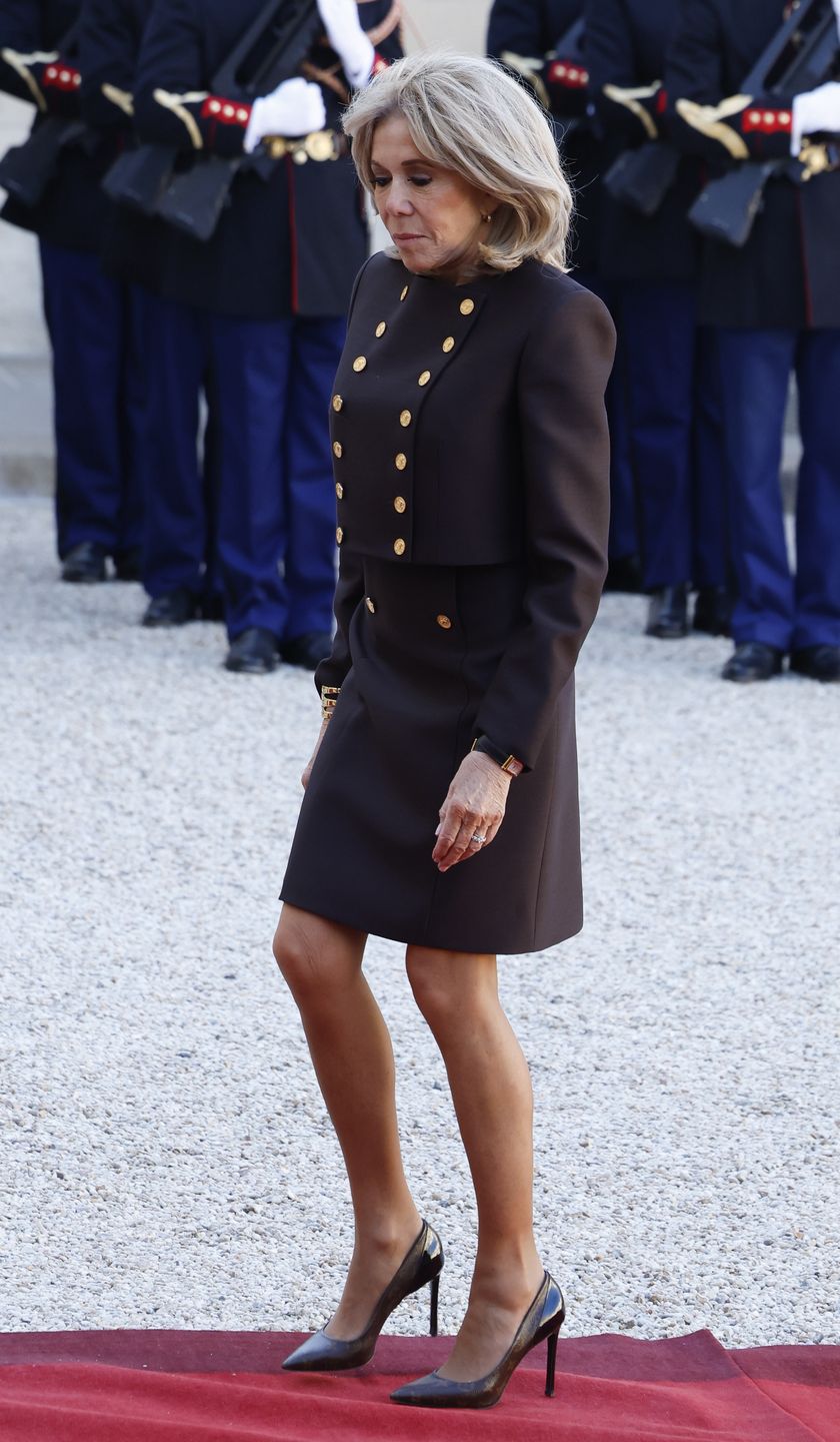 Brigitte Macron w Paryżu