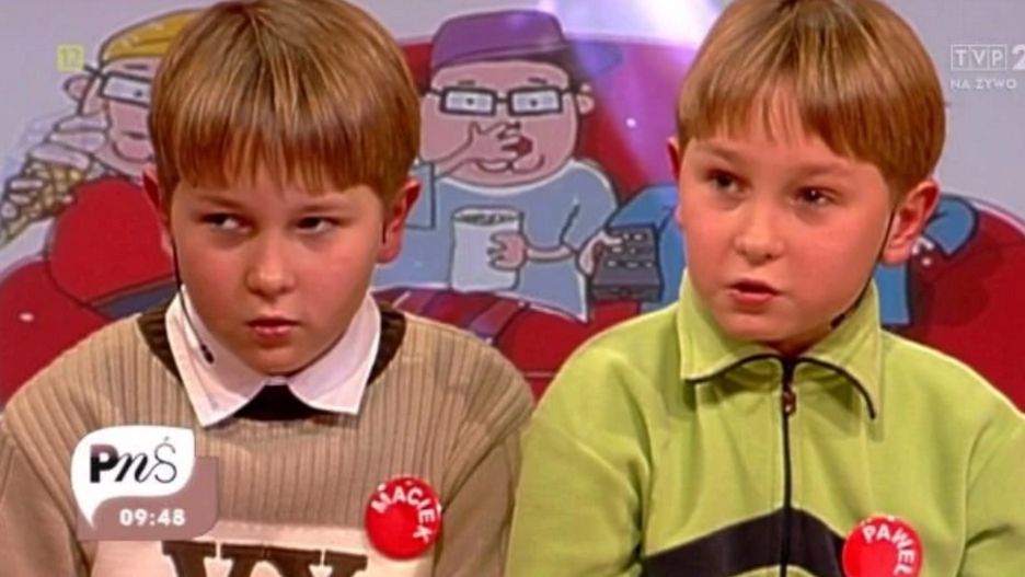 Maciej Król i Paweł Król mieli 9 lat, gdy wzięli udział w show "Duże dzieci"