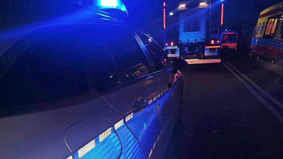 Śmiertelne potrącenie pieszego w Skrzyszowie