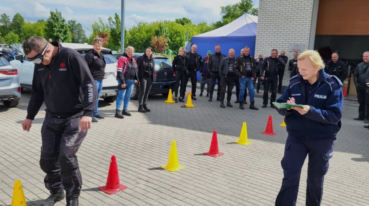 Policja rzuciła wyzwanie motocyklistom. Ciekawe konkurencje i rajd po powiecie nakielskim