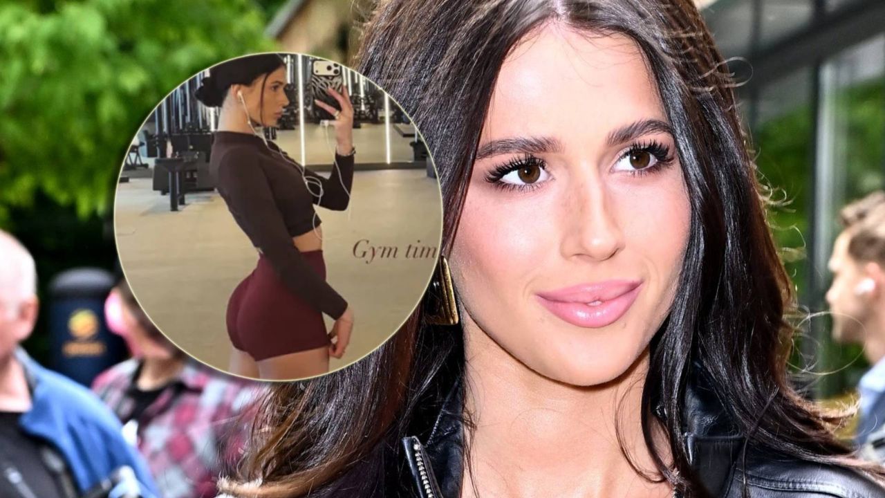 Roksana Węgiel na siłowni