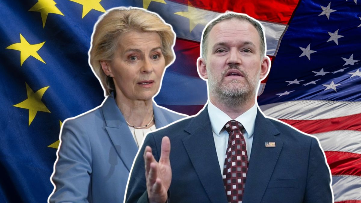 Jamieson Greer oraz Ursula von der Leyen