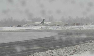 Incydent z samolotem LOT. Lotnisko w Wilnie nieczynne