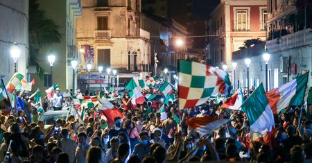 Niesamowite obrazki. Włosi oszaleli z radości po wygraniu Euro 2020