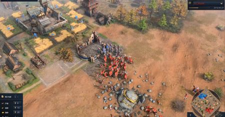 Age of Empires IV. 43 minuty rozgrywki z trybu wieloosobowego