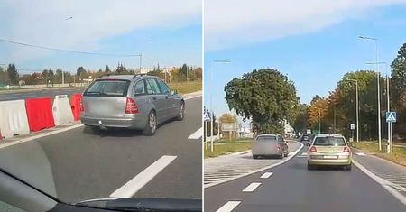 Skandaliczne zachowanie kierowcy. Nagranie świadka go pogrążyło
