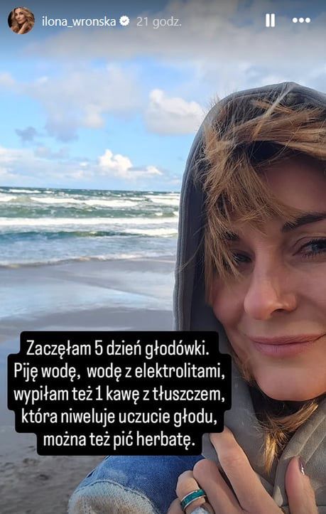 Ilona Wrońska napisała o swojej głodówce