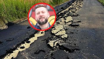 "Rozwalał obrzeża". Mówi, co rolnik robił przed zaoraniem asfaltu