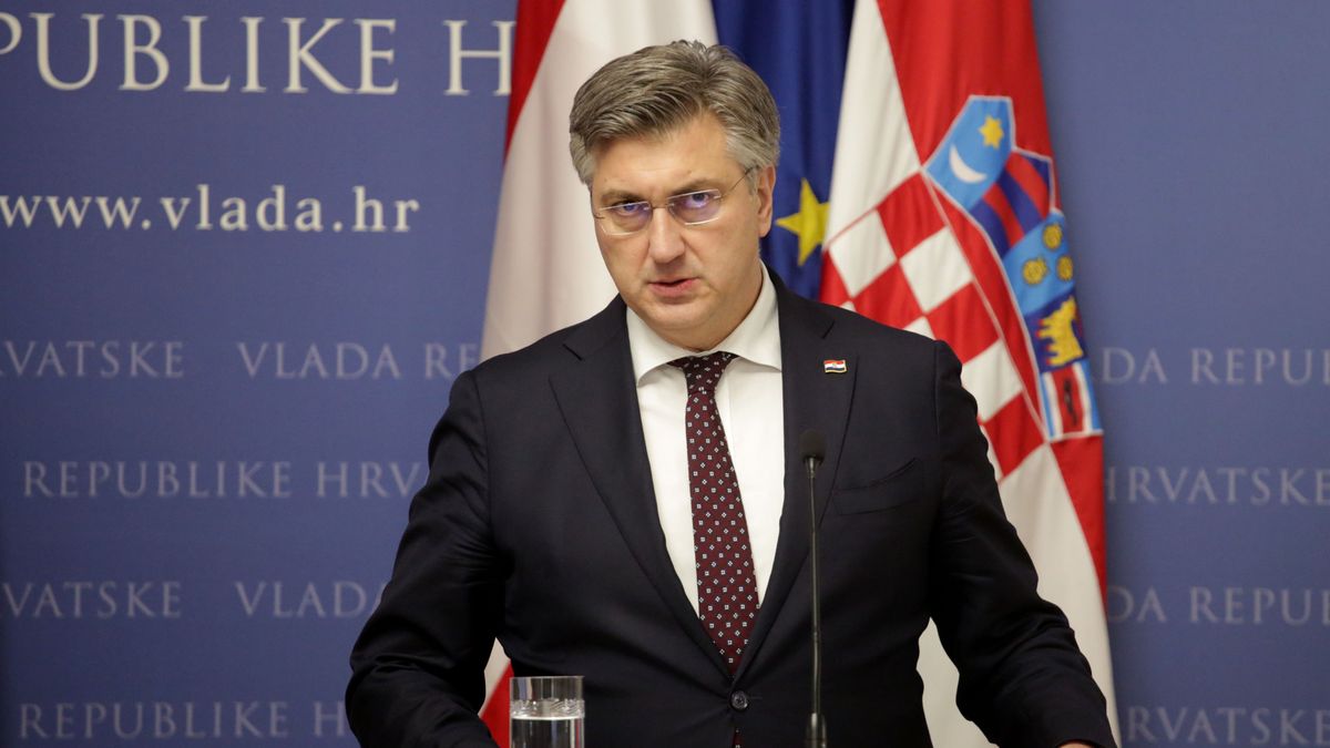 Na zdjęciu Andrej Plenković, premier Chorwacji