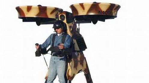 Trek Aerospace - latający egzoszkielet 1