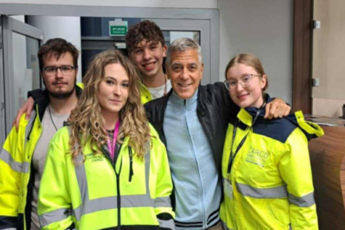 Gwiazdor Hollywood w Łodzi. Przyleciał prywatnym odrzutowcem