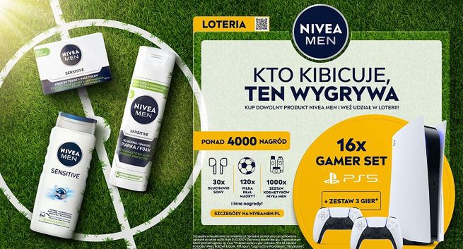 „Kto kibicuje, ten wygrywa” w mundialowej loterii Nivea