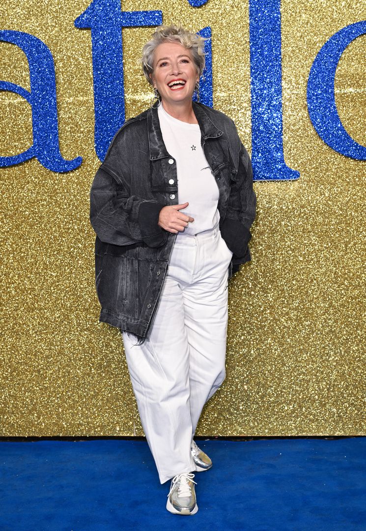 Emma Thompson na premierze "Matylda: Musical"