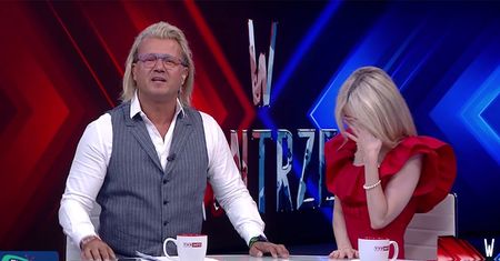 Jakimowicz zaczął mówić to na antenie. Ogórek aż zasłoniła twarz