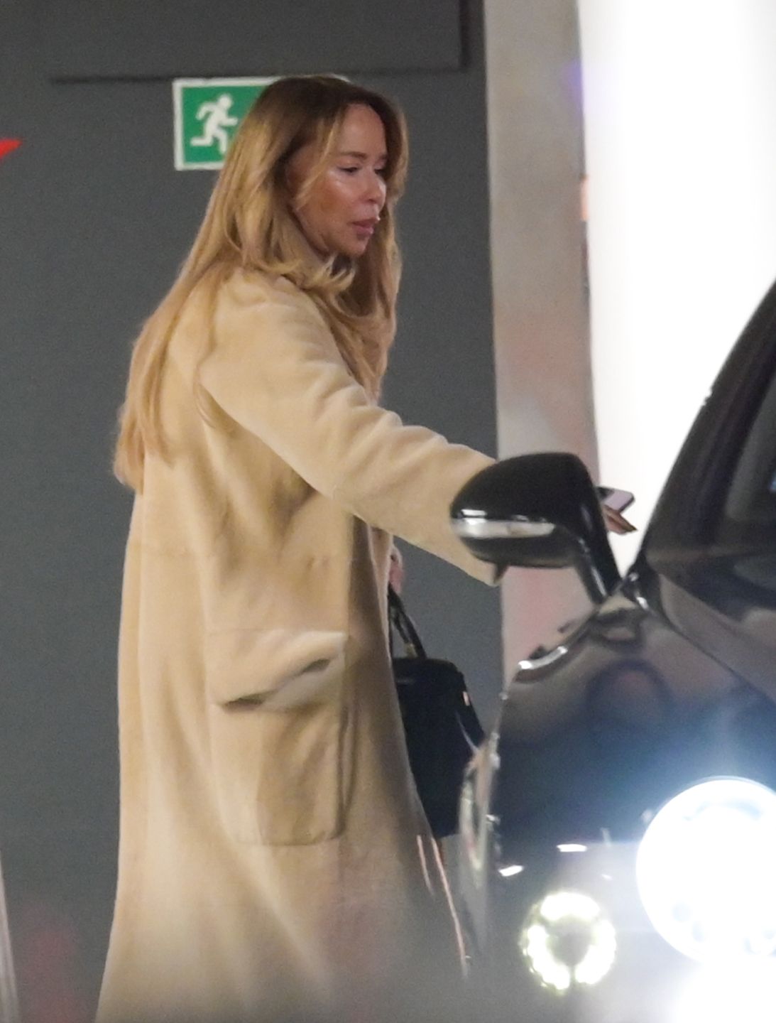 Joanna Przetakiewicz w centrum handlowym