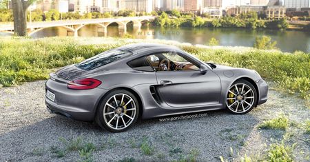 2013 Porsche Cayman zmierza do Los Angeles