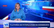 "Wiadomości" znowu to zrobiły. Oplucie reportera to najważniejszy temat w Polsce