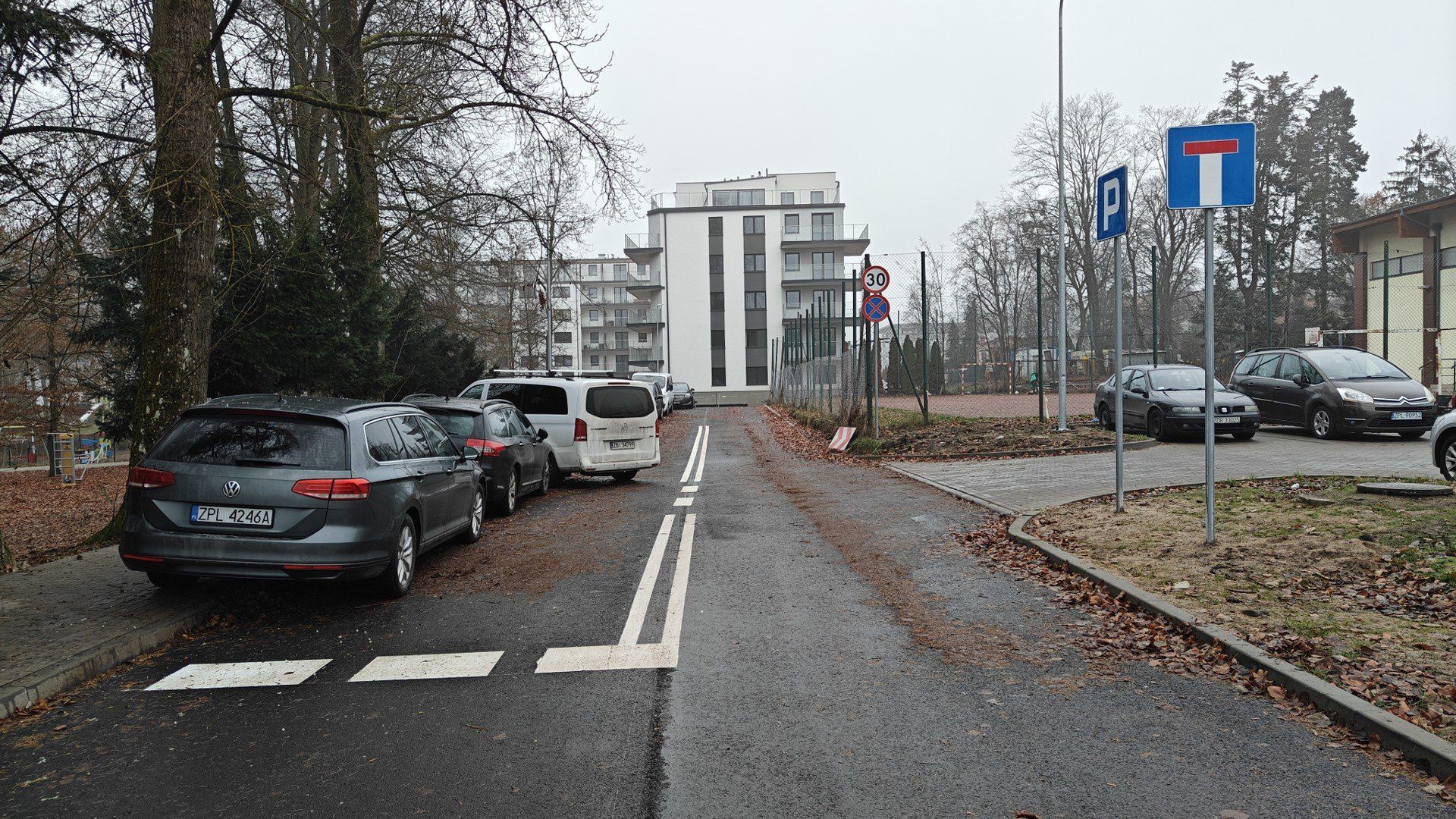 Łącznik pomiędzy ul. Lelewela z ul. Ordona w Szczecinku