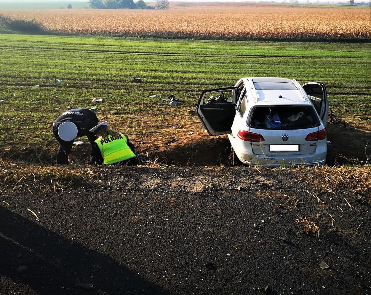 Śmiertelny wypadek na dk 92