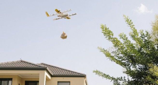 Drony od Google Wing dostarczają przesyłki w Australii