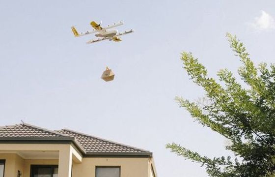Drony od Google Wing dostarczają przesyłki w Australii