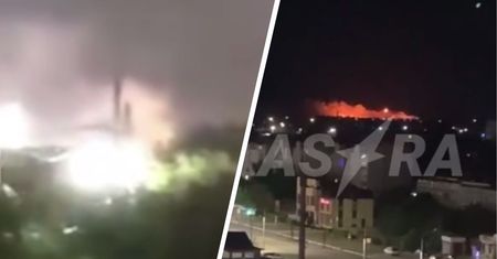 Ciężka noc dla Rosjan. "Zmasowany atak dronów"