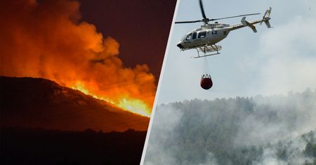 Działo się w nocy. Koszmarne pożary w Hiszpanii