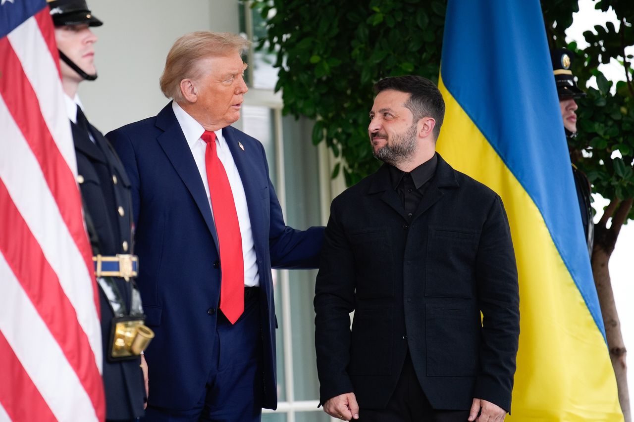 Zełenski i Trump 