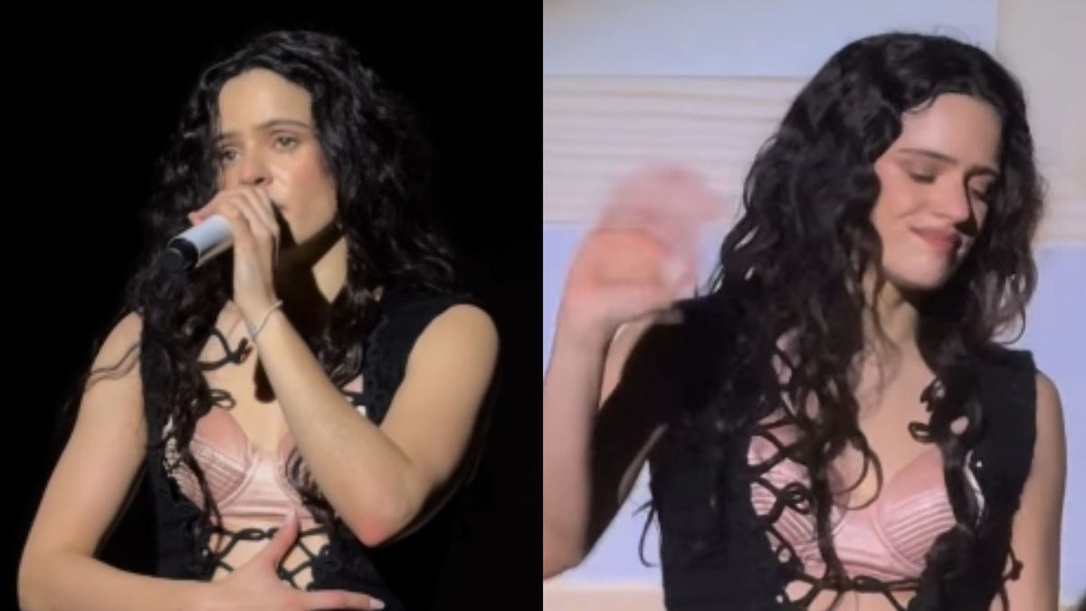 Rosalia musiała przerwać koncert