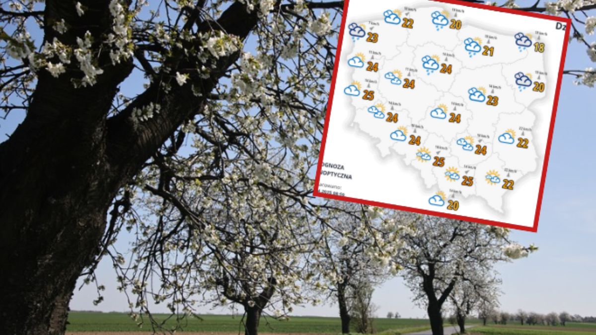 Prognoza pogody IMGW na 15 i 16 kwietnia