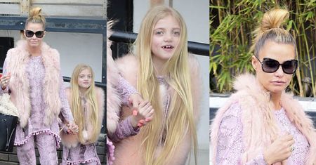 Katie Price z 8-letnią córką w pasujących stylizacjach (ZDJĘCIA)