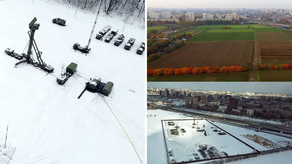 Rosjanie instalują w Moskwie urządzenia przeciwlotnicze