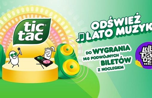 Tic Tac zachęca: "Odśwież lato muzyką"