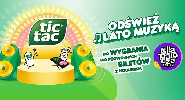 Tic Tac zachęca: "Odśwież lato muzyką"