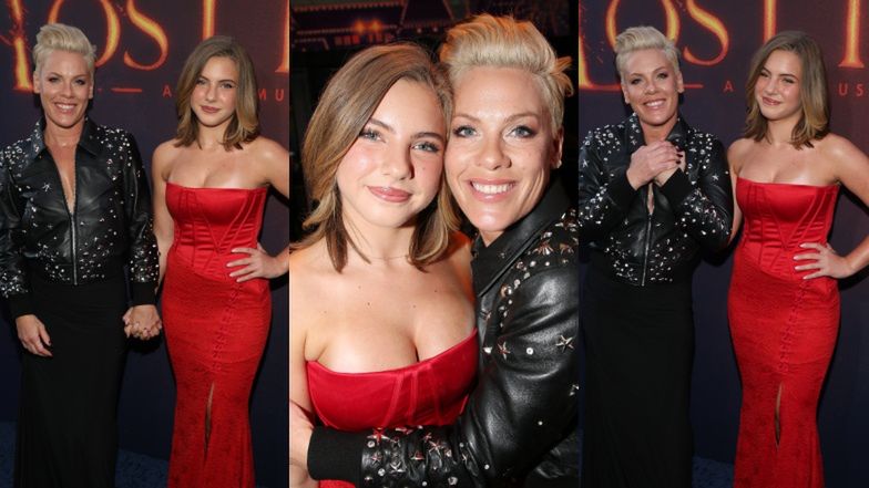 Pink zabrała córkę na Broadway