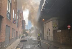 Ogromny pożar w Londynie. Poważne utrudnienia w kursowaniu pociągów