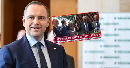 Nawrocki nagle pojawił się w Białym Domu. Są zdjęcia