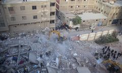 Egipt. W stolicy zawalił się budynek