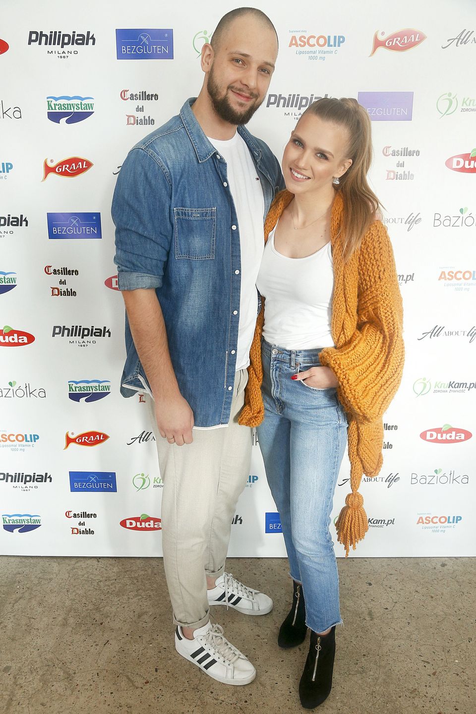 Agnieszka Kaczorowska i Maciej Pela
