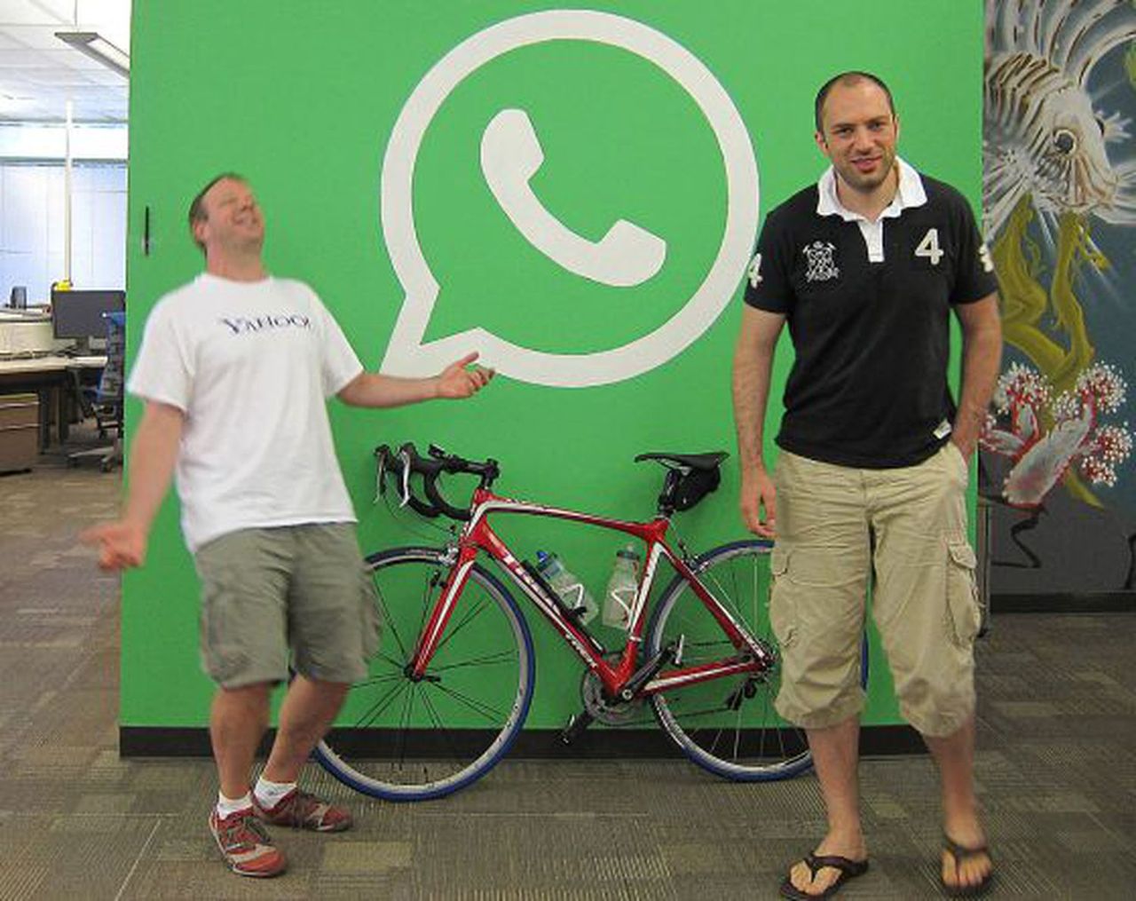 Twórcy WhatsAppa, Brian Acton oraz Jan Koum