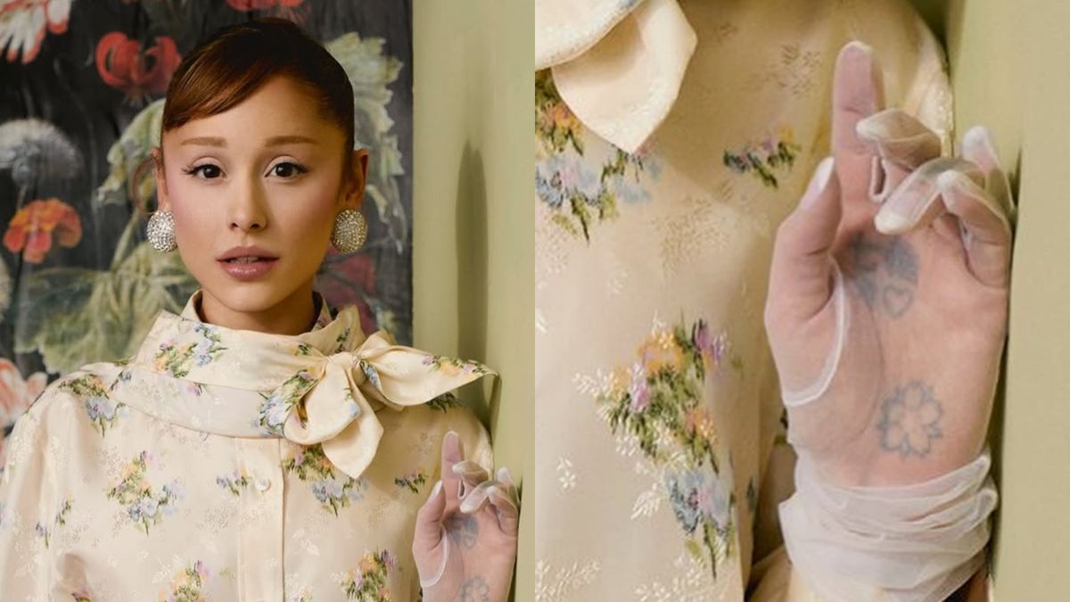 Ariana Grande z dorobionym palcem pozuje dla "Vogue'a"