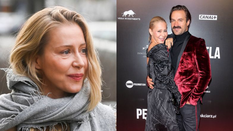 Katarzyna Warnke o rozstaniu z Piotrem Stramowskim: "Życzę dla mojego dziecka KOCHANEJ MACOSZKI"