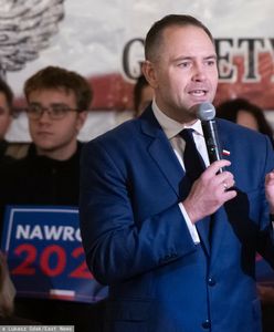 "Wychodzimy?". Nawrocki nie wiedział, że wszystko słychać
