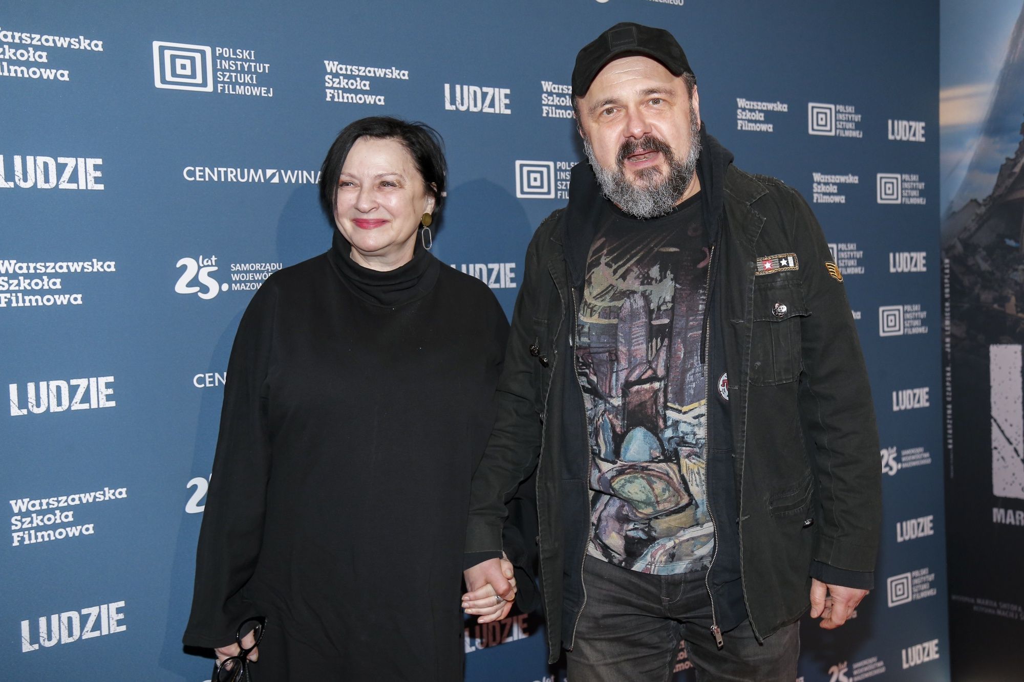 Arkadiusz Jakubik z żoną
