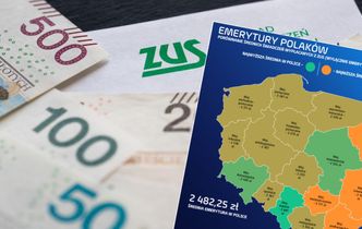 Emerytalna mapa Polski. Śląsk dostaje najwięcej, wschód kraju wciąż cierpi za niskie pensje
