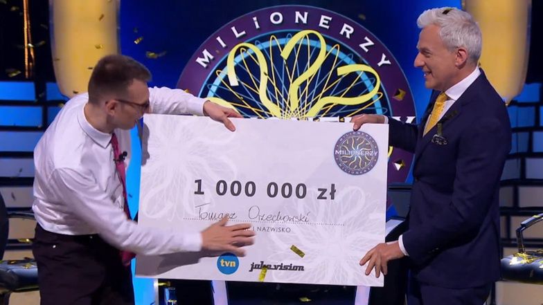 Tomasz Orzechowski wygrał milion. Kim jest zwycięzca "Milionerów"?