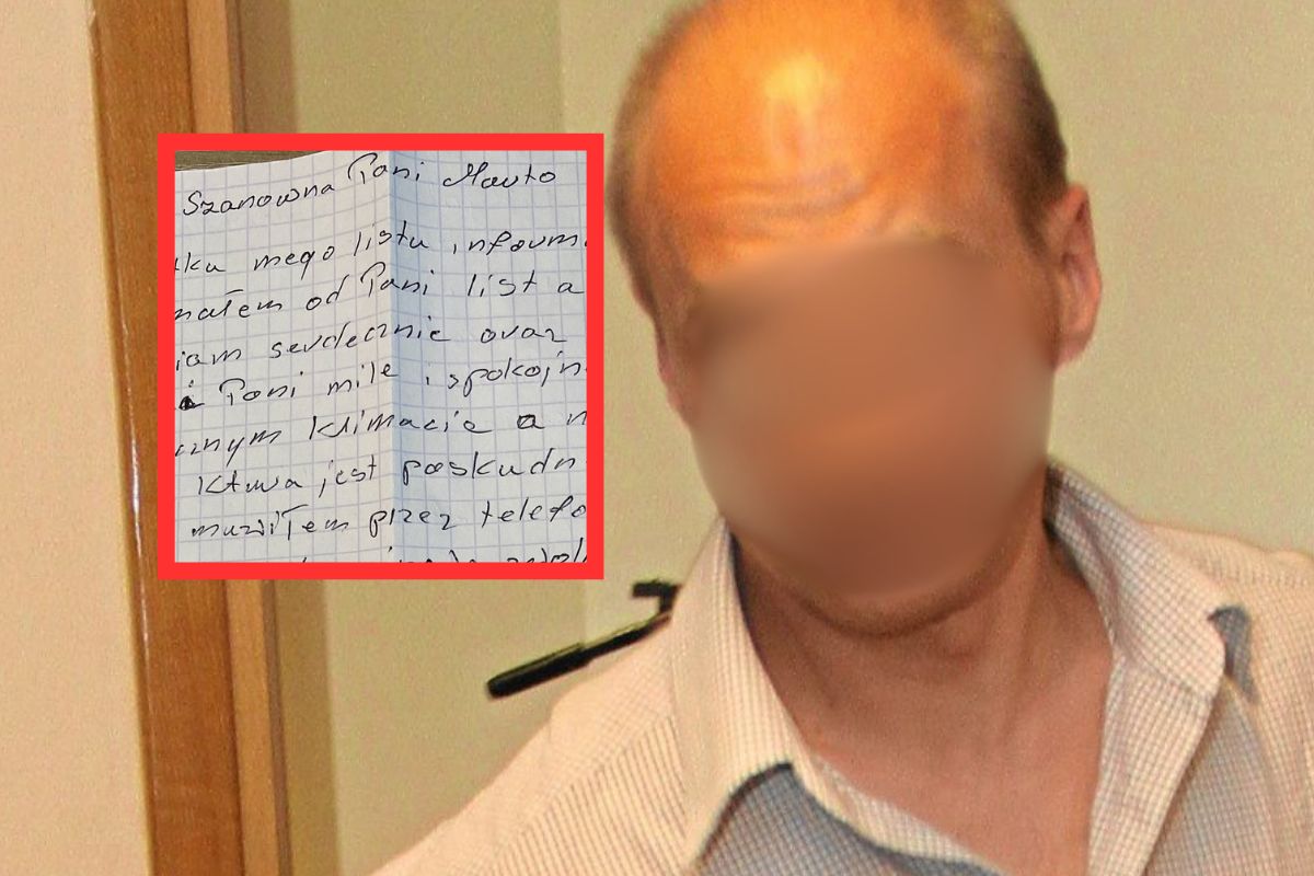 "Łomiarz" wychodzi. Wysyłał jej listy z więzienia. "Obawiam się"