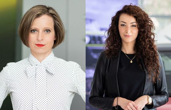 Dorota Drelich odpowiedzialna za HR w Suzuki Motor Poland, Martyna Kalinowska w dziale marketingu