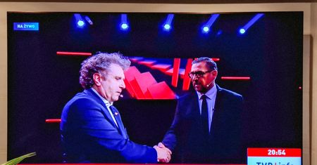 Trwał program na żywo. Nagle wrócił do studia: "W imieniu CBA"