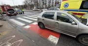 Ursynów: Wypadek dwóch aut. Jedna z kierujących trafiła do szpitala